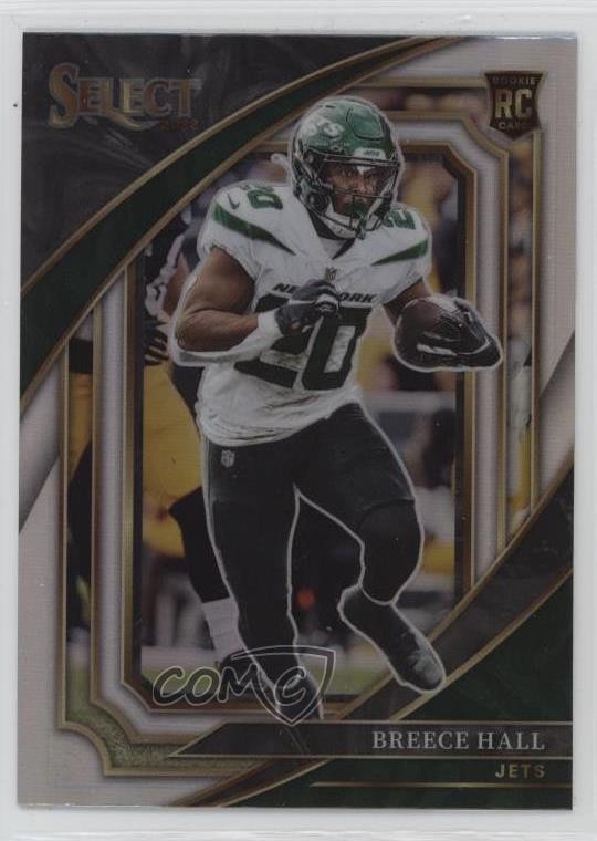 2022 Panini Select Suite Level Silver Prizm Breece Hall #321 0g8o