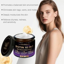 Biotin 10-in-1 Skin Restoration Cream, 2026 Professional Skin Treatment Cream 