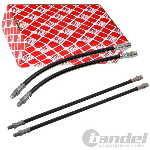 Kit De 4 Tuyaux De Frein Avant/arrière Pour BMW Série 5 E60/E61 - LST, Neufs - Références OEM Incluses