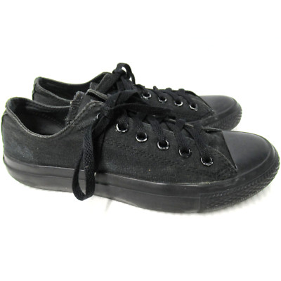 CONVERSE Chuck Taylor All Star Ox Black Monochrome Unisex Size 5 Men 7 Woman 