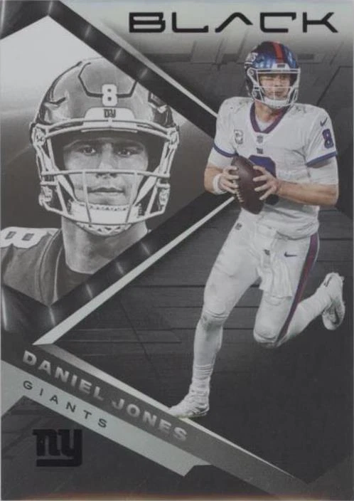 2022 Panini Black Daniel Jones #66