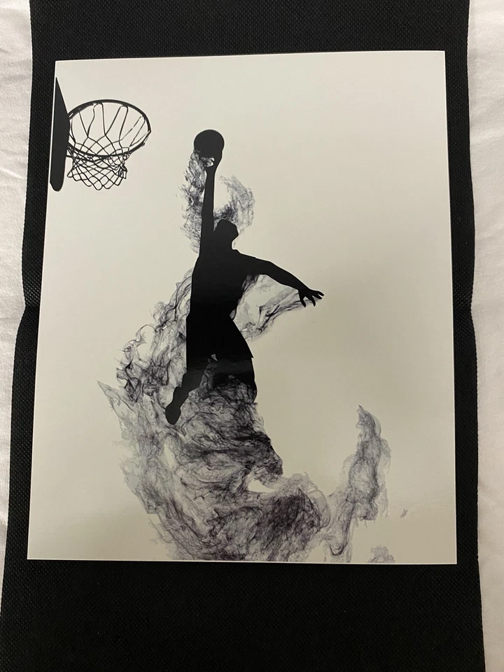 9 Pack Basketball Hoop Art/Canvas Print. Poster, Wall Art, Home Decor - 10x8 New - Image 3 of 4