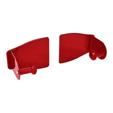 U.S. GENERAL Magnetic Paper Towel Holder, Red, Fully Adjustable, Brand New, Seal