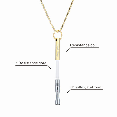 Anxiety Relief Breathing Necklace Mindfulness Decompression Meditation Breath - Picture 30 of 47