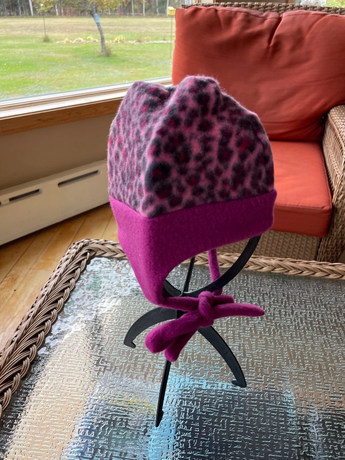 Toddler size Earmuff Polarfleece Hat