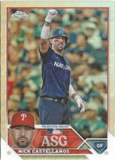 2023 Topps Chrome Nick Castellanos Refractor SP #ASGC-15 