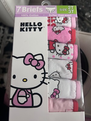 Toddler Girls' Hello Kitty 6 pk Bikini Underwear