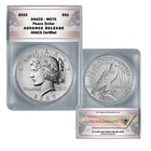 2023 Peace Silver Dollar MS70 Advanced Release (AR)