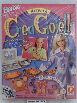 Barbie Create Schmuck PC Computer Cdrom Große Kiste - Original Neu Ovp