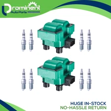 2 Professional Ignition Coil & 8 NGK Iridium Spark Plug for 01-05 Mercury Sable