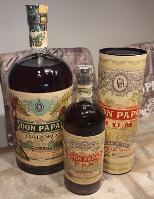 Don Papa Baroko 4,5l + small batch 1l incl. Tube