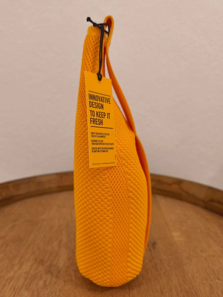 Veuve Clicquot Ice Jacket, Champagner Kühler Hülle, orange, ca. 28 cm - Bild 2 von 3