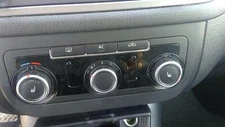 2010-2011 VW TIGUAN AC HEATER CONTROL SINGLE ZONE CLIMATIC W HEATED SEATS