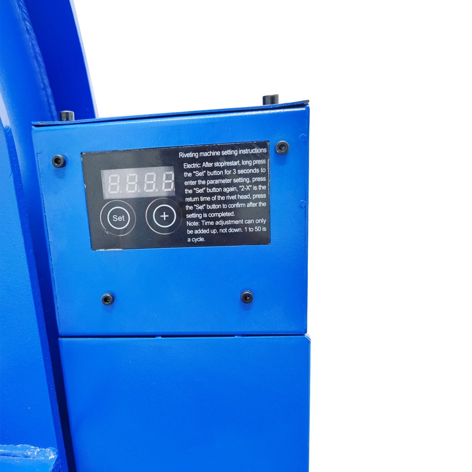 Vertical Electric Hydraulic rivet machine Pedal Operated Auto Feed ...