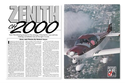 Zenith CH 2000 Aircraft Report 6/20/2024e