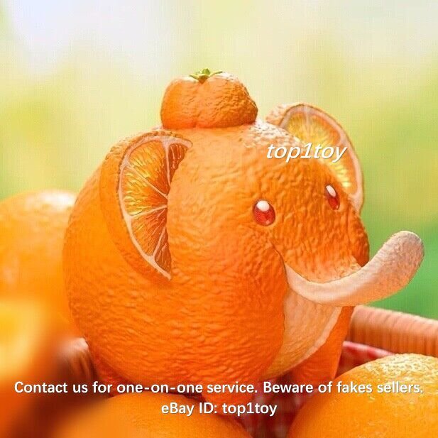 ANIMAL PLANET x DODOWO Fruit Fairy Dekopon Elephant Limited Art