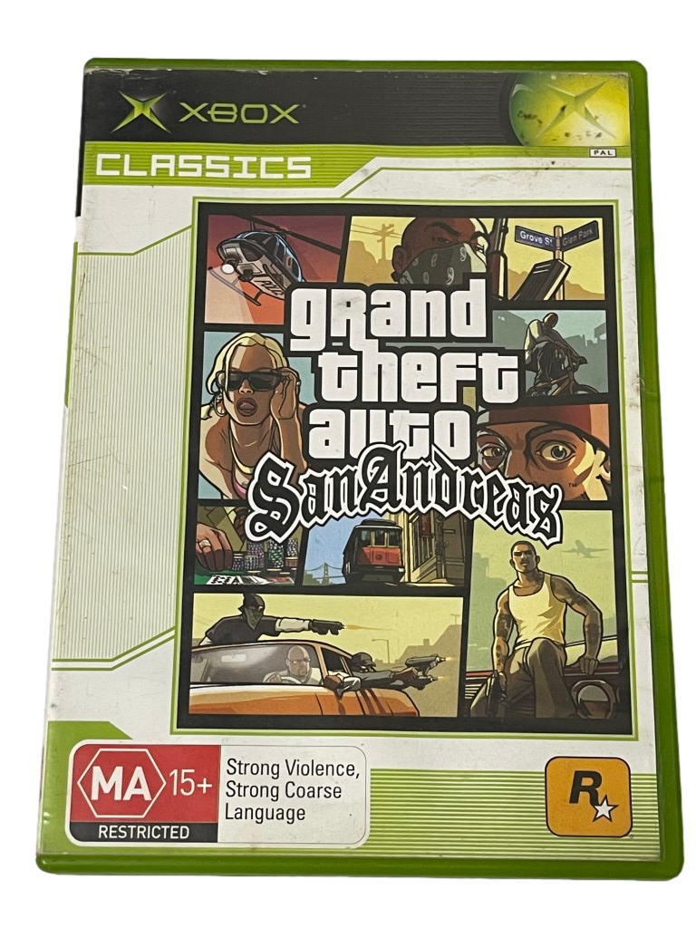 Buy Grand Theft Auto: San Andreas XBox Australia