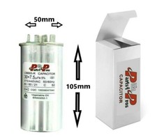 30 7.5 uF MFD 370-440V 440 VAC High Quality Motor Dual Run Capacitor CBB65-R