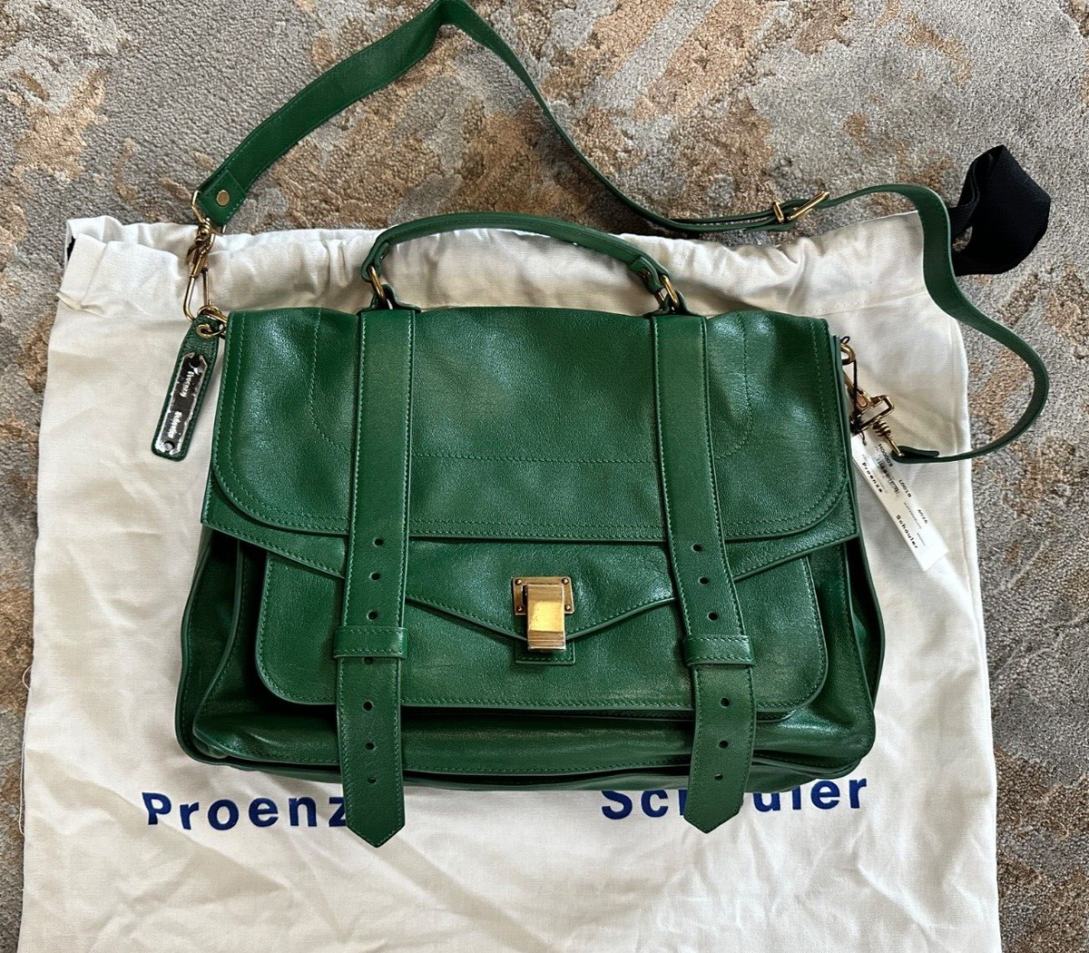 Proenza Schouler PS1 Large Lux Leather Satchel Bag Proenza Schouler PS1 Large Lux Leather Satchel Bag