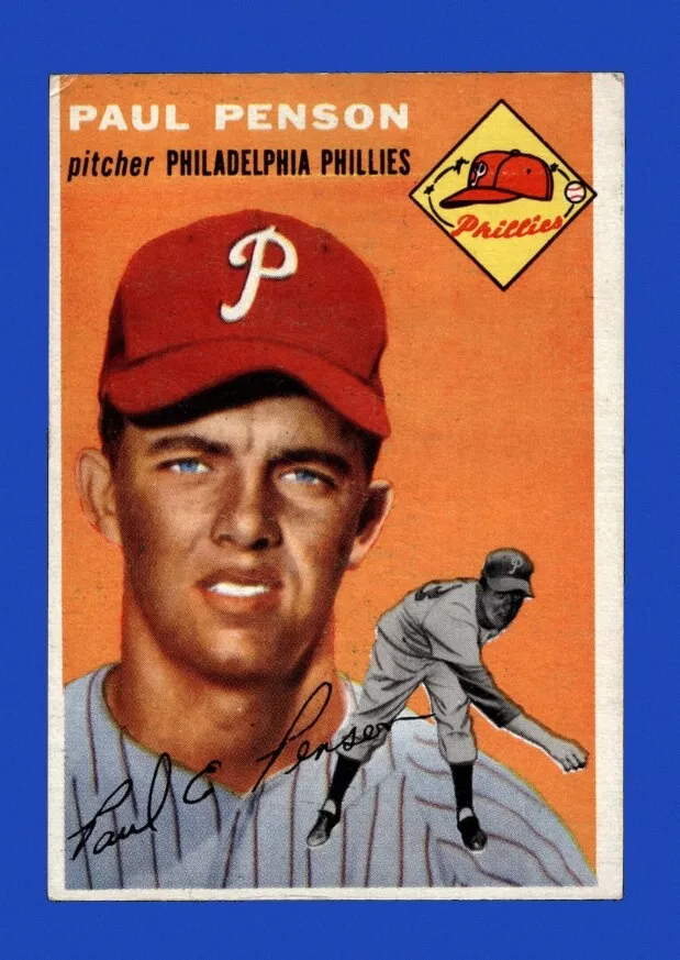 Paul Penson trading card