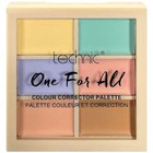Technic All For One Colour Corrector Palette - Concealer Anti Redness Dullness