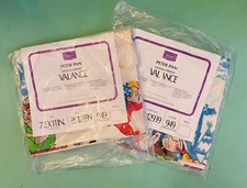 Vintage Sears Peter Pan Perma Prest Valances, New Old Stock, SEALED Lot Of 2