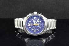 ESQ by Movado 07301417 Excel Blue Dial Chronograph Tachymeter Men's Watch $495
