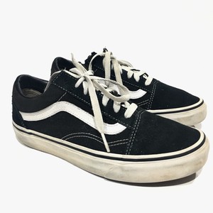 vans old skool black womens size 7