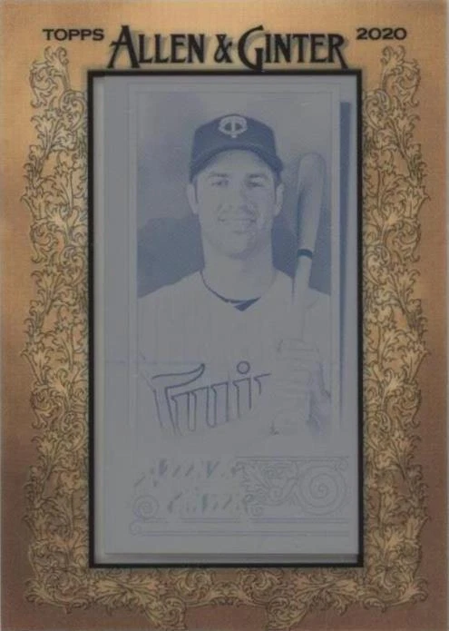 Framed Printing Plate Mini Cyan