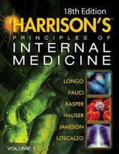 Harrison's Principles of Internal Medicine, Vol. 1 - Hardcover - GOOD