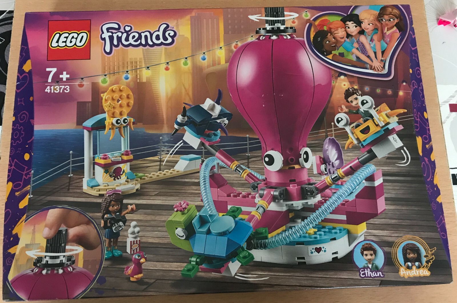 Lego Friends 41373 La Fête Foraine Funny Octopus Ride Jeu de Construction Neuf