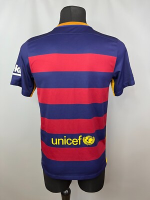 BARCELONA 2015 2016 HOME SHIRT FOOTBALL SOCCER JERSEY NIKE 658794
