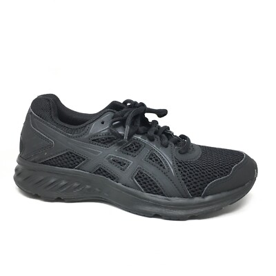 Asics Jolt 2 Running Shoes Sneakers Womens Size 6 D US 37 EU Wide Black Athletic