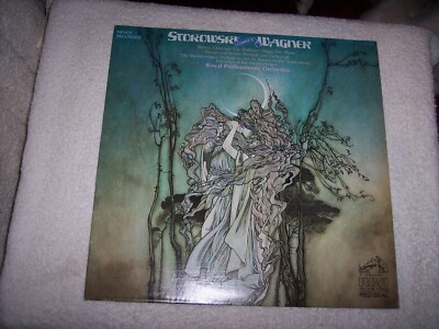 LP--STOKOWSKI CONDUCTS WAGNER--ROYAL PHILHARMONIC ORCHESTRA  *MINT VINYL*  #467