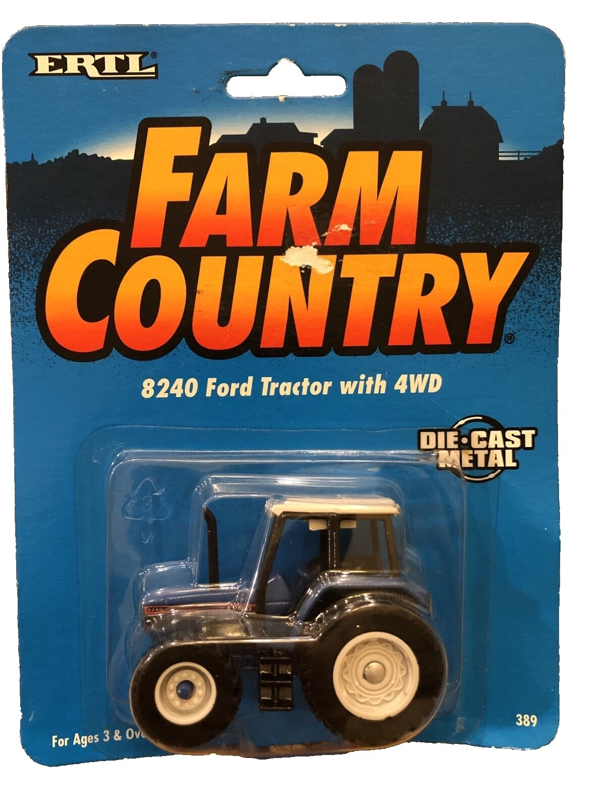 Vehículos de granja Ertl Ford Diecast con caja sin abrir