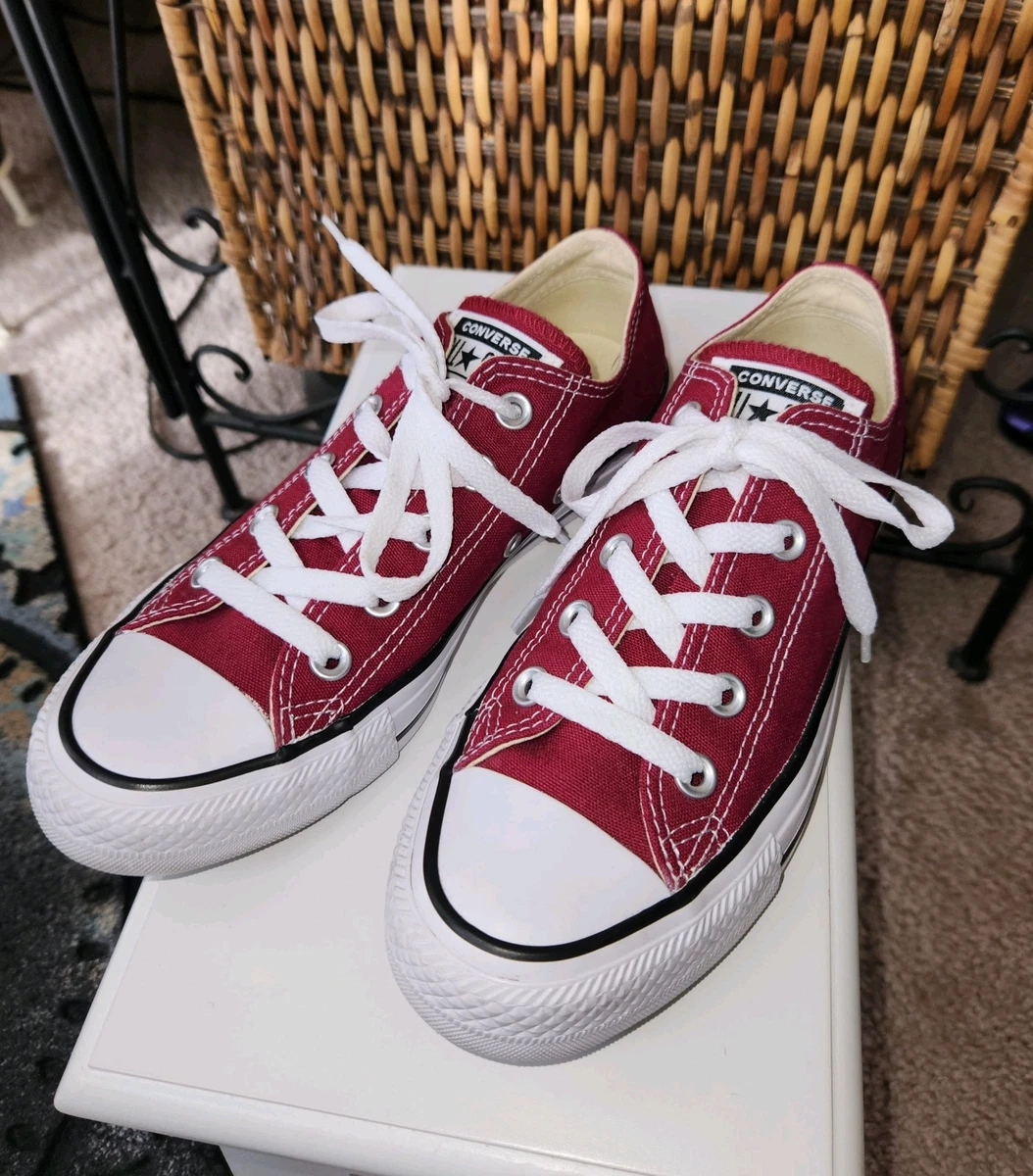 Converse Chuck Taylor All Star Ox Maroon W for sale | eBay