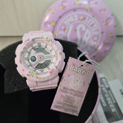 Casio BABY-G x Little Sunny Bite Pink Floral Digital Watch BA-110LSB-4AJR New