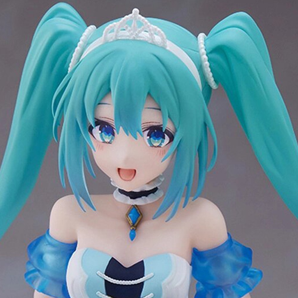 Figurine Miku Hatsune Cinderella de 21cm pour décoration bureau Otaku