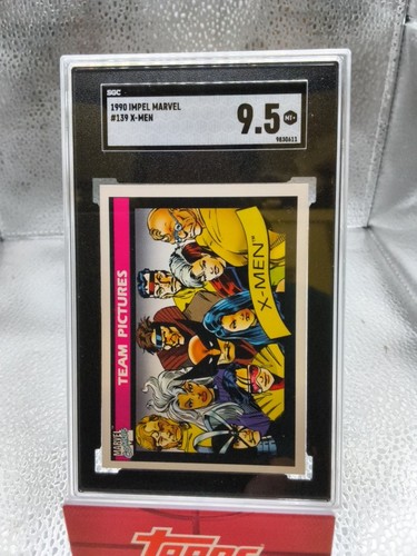 1990 Marvel Impel X-Men SGC 9.5 English #139