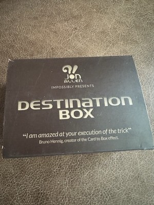The Destination Box by Jon Allen