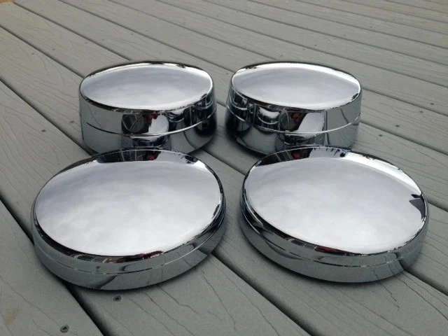 Chrome 17" Dually Wheel Simulators for Dodge Ram 3500 2003-2018 Dual Rim - Image 3 of 4