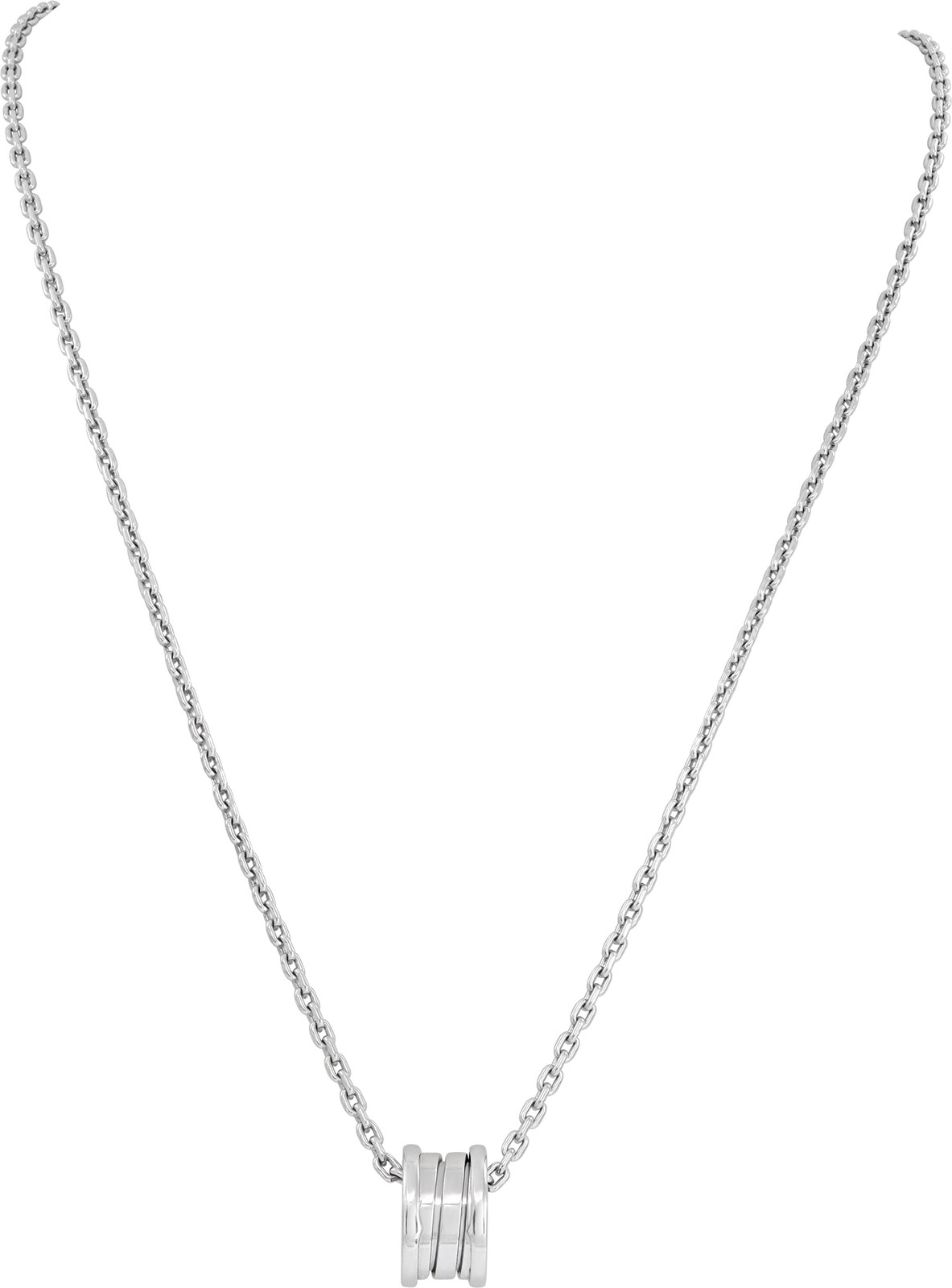 Bvlgari B.Zero1 necklace in 18k white gold