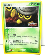 Seedot 60/108 EX Power Keepers Reverse Holo Pokemon Card Stamped on eBay