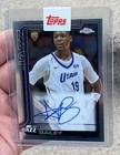 2025-26 Topps Chrome ACE BAILEY Autograph Refractor Auto RC Sealed Mint