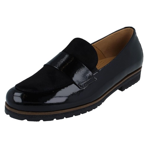 Mocassins/Mules Femme HOGL En Cuir Marron - Talon Bas 1.5 Pouces - Pointure UK 7.5 - Occasion Excellent État