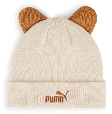 PUMA Animal Mid Crown Beanie Jr Mütze Alpine Snow beige hellbraun Neu