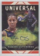 2024 Panini Origins WNBA Universal Red 87/99 Tamika Catchings Auto HOF 5l1