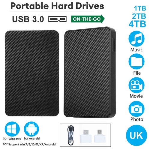 2 TB 2,5 cala SATA USB3.0 Przenośny dysk twardy Zewnętrzna szybka pamięć masowa do systemu Windows - Zdjęcie 2 z 14