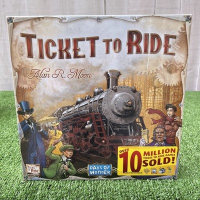 Zug um Zug Days of Wonder Edition Brettspiel Neu Sealed Nordamerika 