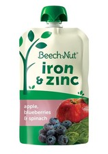 Convenient Toddler Food Pouch - Real Fruit Veggies - 3.5 oz - No Sugar Added